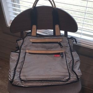 K large  diaper bag skip not